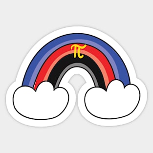 Polyamorous pride flag Sticker